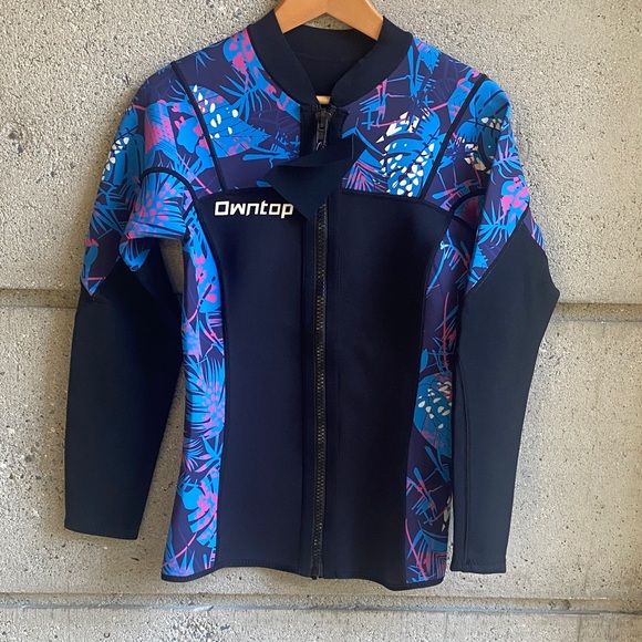 Owntop 2mm Neoprene Wetsuit Full Zip jacket - Picture 2 of 10